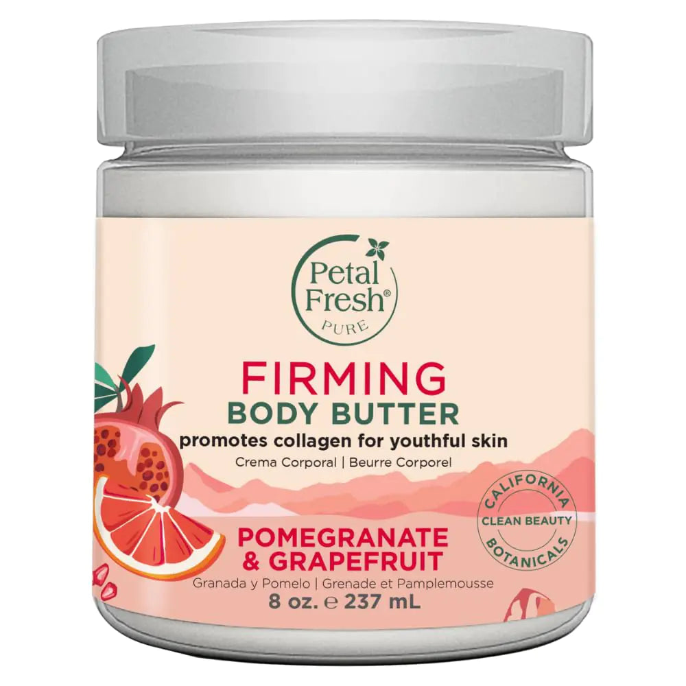 Petal Fresh Pure Firming Pomegranate &amp; Grapefruit Body Butter, Organic