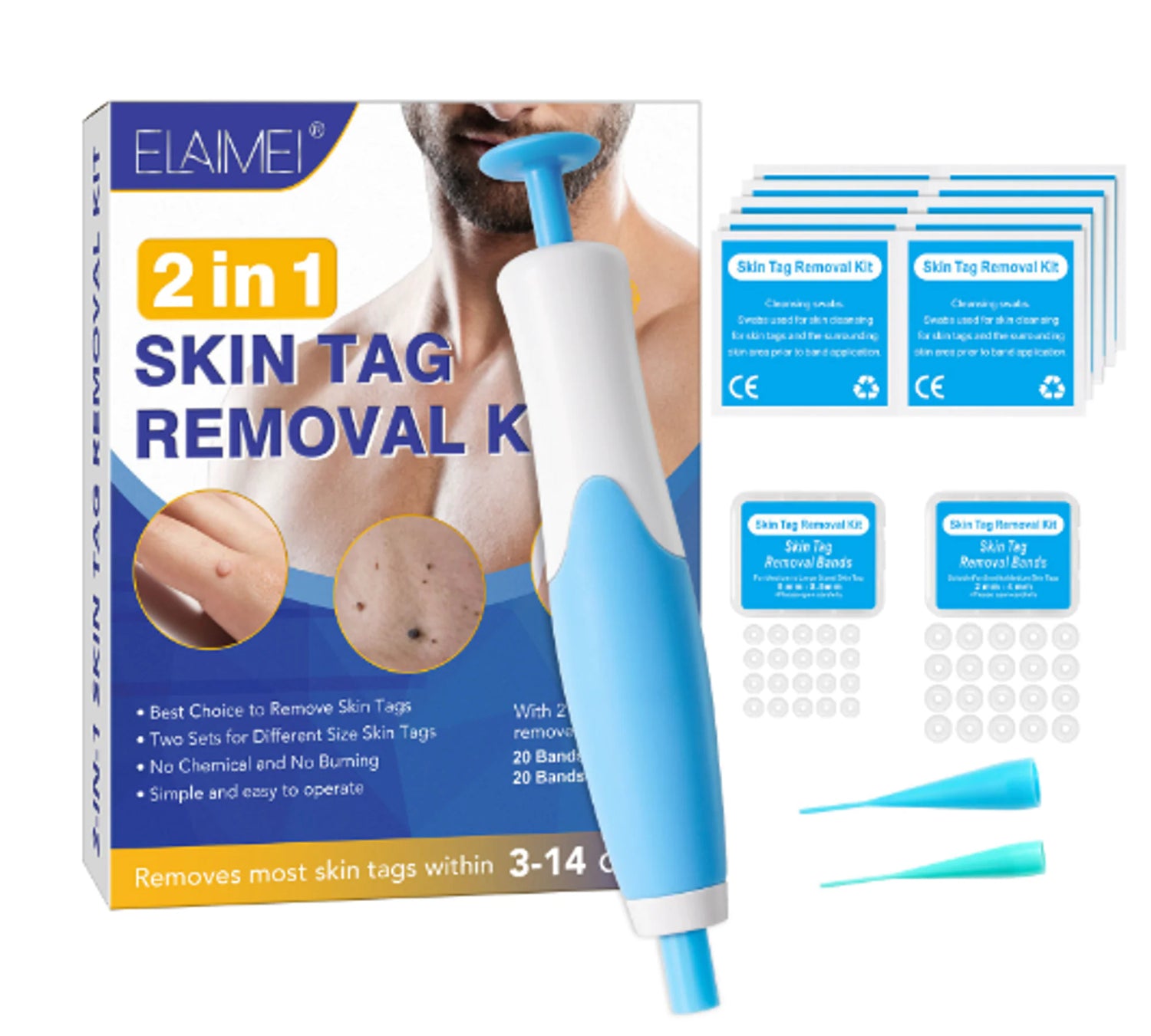 Revolutionary Automatic Skin Tag Removal Kit