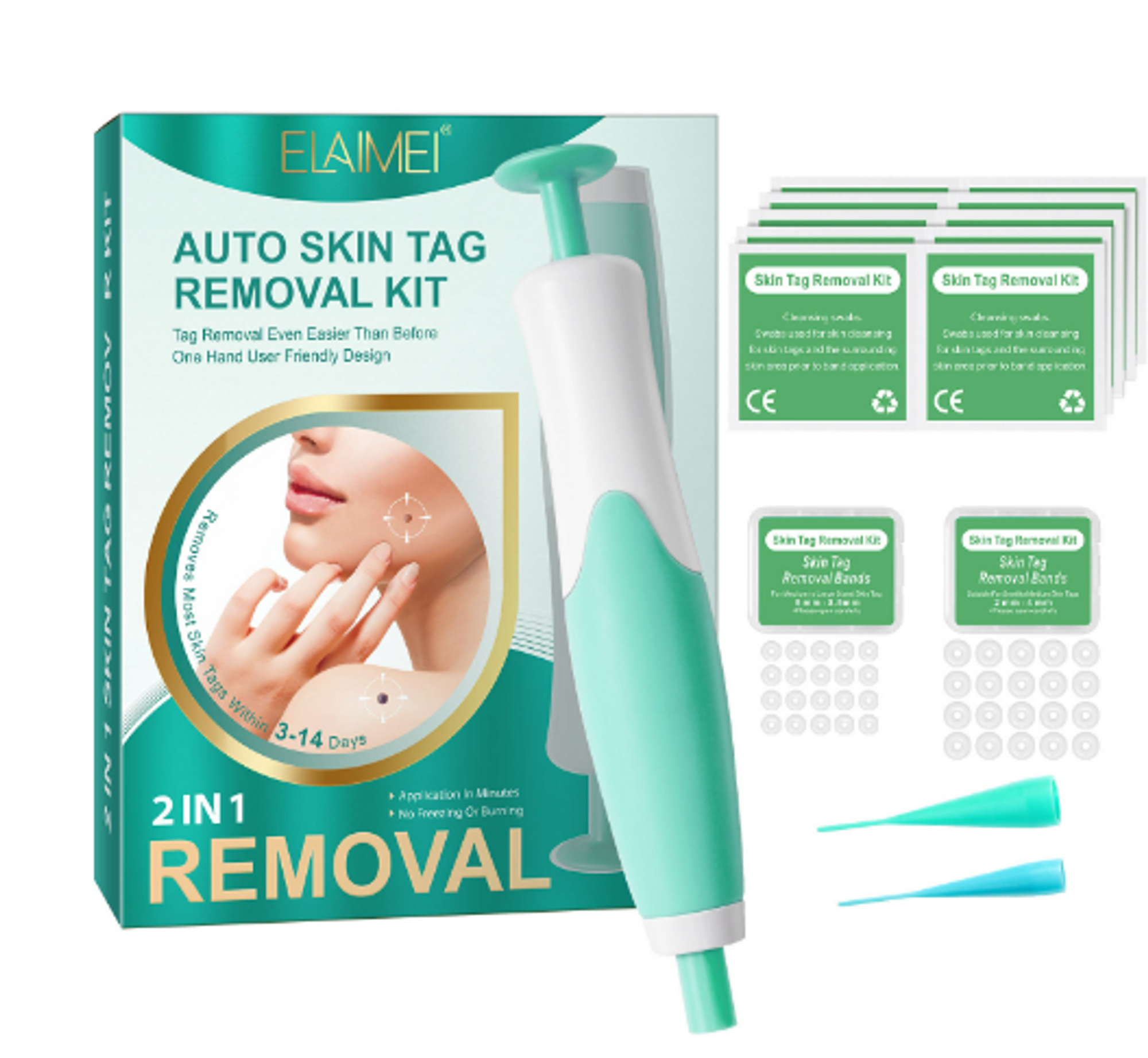 Revolutionary Automatic Skin Tag Removal Kit